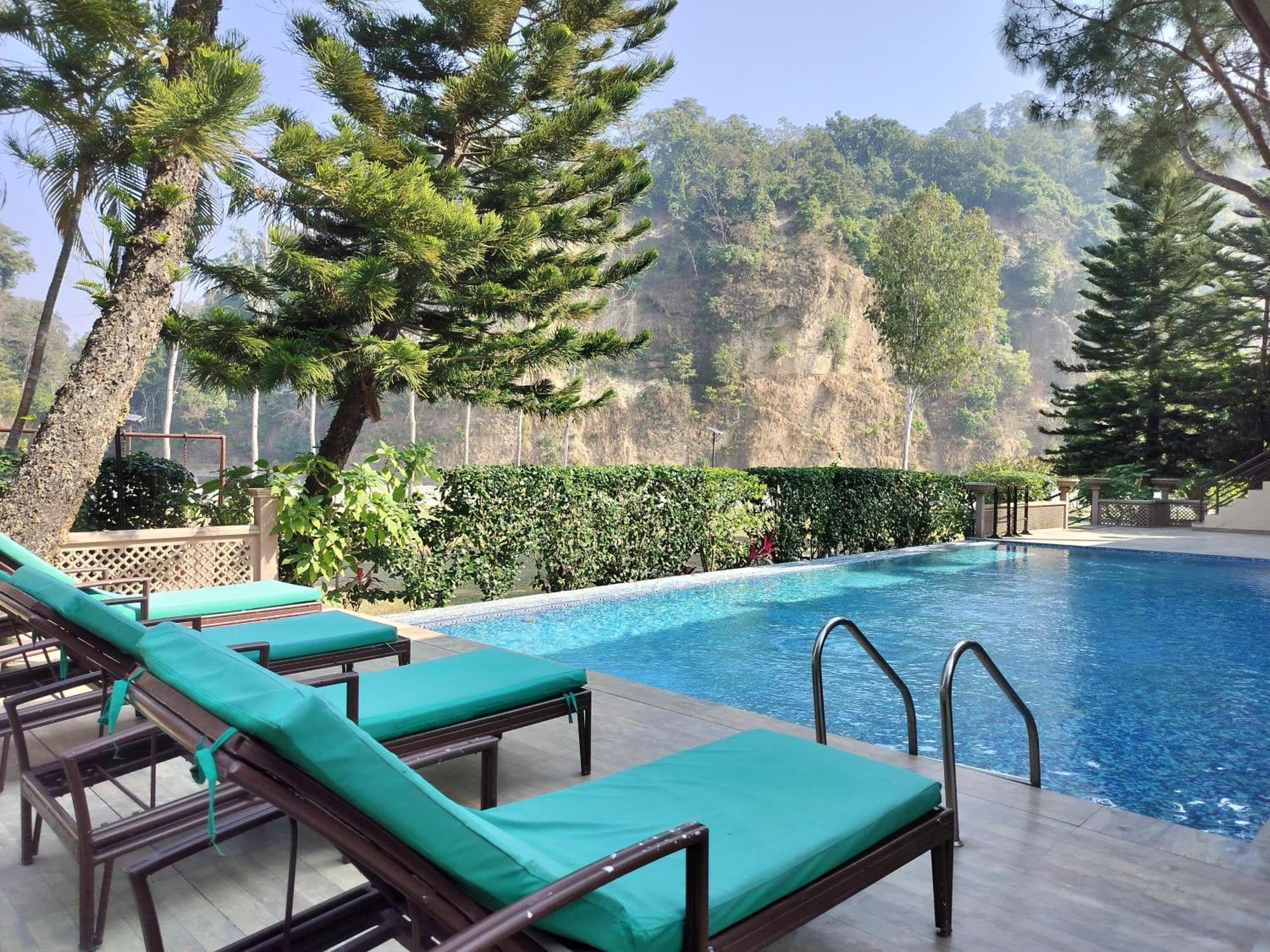 Bel-La Monde Hotel "Riverside" - Jim Corbett Garjia Kültér fotó